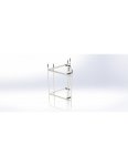 Lattice Mast Casting Cage - Connects To Y-base Assembly