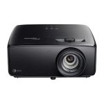 Optoma Bright 4K Uhd Dual Laser Home Entertainment Projector – Black
