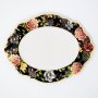 Jenna Clifford Botanica Rose Oval Platter – 35cm Fine China