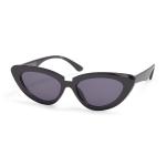 Black Cateye Smoke Sunglasses
