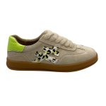 Lumi Sneakers Beige & Lime