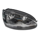 Vw Golf 5 GTI Halogen Headlight Black Electric Right 04-08