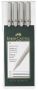 Faber-Castell Ecco Pigment 4 Drawing & Sketching Pens