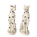 Leopard Ceramic Candle Holders Set Of 2