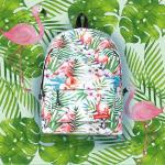 Students Flamingo Floral Backpack