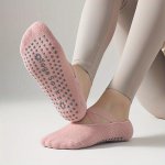 Women's Yoga Socks Non Slip Cross Strap Sports Socks With Extra Grips In Yoga Ballet Barre Pilates