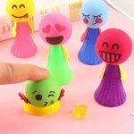5PCS Fun & Colorful Bounce Toys For Kids - Relax Eva Figures Perfect For Birthday Parties Christmas & Halloween Gifts Assorted