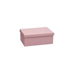Gift Box Rect. Bows Pink Size 1 183X120X70MM