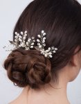 Goldair Gold Garden Pearl Pins