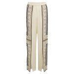 Scarf Print Pajama Pants -pristine