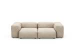 Two Module Sofa - Canvas - Sand - 230CM X 115CM