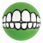 Rogz Pet Products Rogz Grinz Small 49MM Dog Treat Ball - Lime
