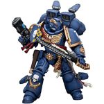 Joytoy 1 18 Action Figure Warhammer 40 000 Ultramarines Captain With Jump Pack 4.8INCH Movable Model Collectible Figurine