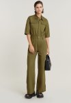 G-star Raw Core Jumpsuit Ss Wmn - Smoke Olive
