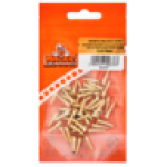 Wood Screw Brass 3.5 X 16MM 50 Piece
