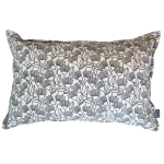 Cape Floral Black Scatter Cover