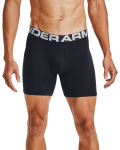 Under Armour 1363617 Charged Cotton 6" Boxerjock In Black - Black 5XL