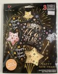 Happy New Year Foil 3 Pack