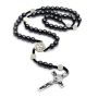 Men Women Crucifix Pendant Necklace Saint Benedict Rosary