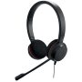 Jabra Evolve 20 Uc Stereo Wired Headset Black