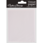 Stationery White Solid Colour Tissue Paper 4 Pack