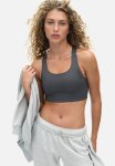 High Support Sports Bra In Drymove - Dark Grey