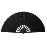 Chinese Kung Fu Plastic Bone Dance Fan Chinoiserie Party Decor