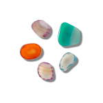 Agate Slices Jibbitz - Multi Osfa
