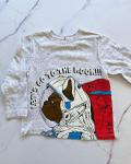 Woolworths Grey Lets Go To The Moon Long Sleeve T Shirt 2Y