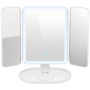 Zen Selene Series Detachable Trifold Makeup Mirror White