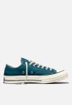 Converse Unisex Chuck 70 Lo Ox Shoes In Teal - Teal 12