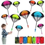 Parachute Toys For Kids Outdoor Flying Parachute Men Toy Army Soldiers Guys Toy No Battery Throwing Hand Toy For Kids Party Favo