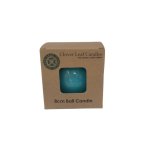 Candle Ball Turquoise Blue 8CM