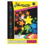 Butterfly Flourescent Paper 20 Page
