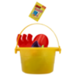 Large Beach Bucket Set Colour May Vary