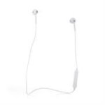 Ezra In Ear Bluetooth Handsfree Sweatproof White Earphones