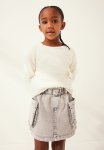 Wrapover Jumper - White