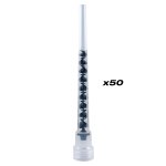 Mixer Nozzles 50PC 2 Component Chemical Anchors DTCANOZ-50
