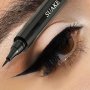 1PC Suake Waterproof Liquid Eyeliner Pen Quick-dry Long-lasting Smooth Matte Finish Soft Brush For Precision Application