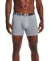 Men's Charged Cotton 6INCH Boxerjock 3-PACK - Mod Gray Medium Heather / XXL