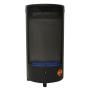 Chic Single Panel Gas Heater Round Black 4.2KW