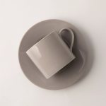 Omada Maxim Cappuccino C&s 4PCE Set In Gift Box - Light Grey
