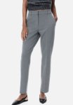 Cigarette Trousers - Grey Marl