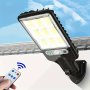 New 1PC 2200W Outdoor Solar Street Light Human Body Induction Garden Light With Remote Control LED Wall Light Garden Light