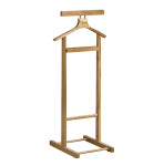 Awesome Dumb Valet Single Contract Wooden Range – 37.5 X 47 X 104 Cm – Oak – WAL915OA