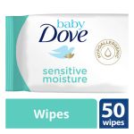 Wipes Sensitive Moisture 50 Wipes