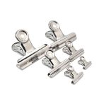 Silver Bulldog Clip 110 120MM