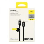 Kanex Usb-c To Lightning 1.2M Durabraid Cable Black