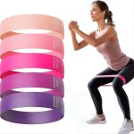 5PCS SET Silicone Stretching Band - Improve Flexibility And Strength With Elastic Resistance For Exercise Workout Fitness And Ph