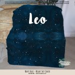 A Kids Sofa Foam Chair Navy Blue Night Sky Chair